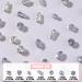 70PCS Silver Nail Art Rhinestones & Gems for DIY Nail Designs - Flat Back Shiny Mixed Rhinestones in 7 Styles - Buy Online on GoSupps.com