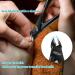SZQHT Professional Toe Nail Clippers - Cuticle for Ingrown Fingernails - Manicure & Pedicure Kit for Elder - Thick Nails Care - Buy Online on GoSupps.com