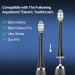 Replacement Toothbrush Heads for AquaSonic Black Series & Vibe Series - Pack of 10 | Compatible with Duo Series Pro & Black Series Pro - Optimal Cleaning Solutions - Buy Online on GoSupps.com