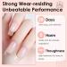 DMQ Poly Gel Nail Kit - Clear & Nude Builder Gel Set for Nail Extensions | Starter Kit for Beginners with Form, Brush, and Cuticle Remover - Buy Online on GoSupps.com