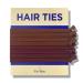 Havhaf Knotted men's hair gum for men-no damage fold break bun hair gum for men with long hair |For rolls curly thick elastic for boys (thin cognac brown) 1 piece (1 Pack) cognac brown