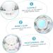 minkissy 2 Pcs Nail Art Crystal Cup Glass Dappen Dish for Acrylic Nails Nail for Acrylic Application Glass Tumbler with Lid Glass Containers for Liquids Nail Tech Bowl White Matte 5.5x5.5cmx2pcs Whitex2pcs - Buy Online on GoSupps.com