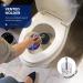 Tiasablu Plunger with Concealed Holder - Heavy Duty Plunger for Toilet  Plungers for Bathroom  No Splash Back  Long Handle - Discreet Toilet Plunger and Holder for Bathroom Chrome - Buy Online on GoSupps.com