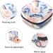 GIAPB Period Bag - Bird Roses Flower Color | Sanitary Napkin Storage & Travel Makeup Pouch - Buy Online on GoSupps.com