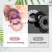 Jesslab Spiral Hair Tie - 10 Traceless Plastic Coil Ponytail Holders | No-Damage Hair Accessories for Girls & Women | Color Sorted (#33) - Shop Internationally! - Buy Online on GoSupps.com
