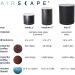 Rave Coffee Small Black Airscape with Rave Coffee Signature Blend N 1 Freshly Roasted Whole Beans Coffee 250g Black (Small) - Buy Online on GoSupps.com