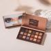 Brown Eyeshadow Palette for Mature Women | 18 Pigmented Warm Colors - Matte & Shimmer Waterproof Makeup - Buy Online on GoSupps.com