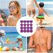 LearnLyrics Sunscreen Detection Patches - Waterproof UV Stickers Sun Protection Patches | UV Indicator Stickers Sweat Resistant UV Patches Monitoring Sunscreen Application Aid for Outdoor Travel - Buy Online on GoSupps.com
