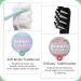 Fluhaw Toothbrush Extra Switch 6-Pack Ultra-Wicked Micro-Nano Bristles for Sensitive Gums & Teeth | International Shipping - Buy Online on GoSupps.com