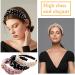 Tyfthui 6 Pcs Pearl Wide Knotted Headbands for Women - Fashion Turban Hair Hoops Accessories (Style 1) - Buy Online on GoSupps.com