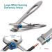 VOGARB 5pcs Large Nail Clippers Set - Professional Podiatrist Pedicure Tool for Thick/Ingrown Nails - Long Handle Trimmer for Seniors - Heavy Duty Wide Opening Cutter - Buy Online on GoSupps.com