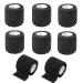 8 Rolls Self Adhesive Bandage ELATIC Self Adhesive Bandage BreatraABLE WATERPROOF Comfortable Bandage for Wrist Ankle Non Woven Self ADHESIVE (Black 5cm*4.5m) 8 Schwarz