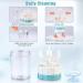 Rose Gold Contact Lens Travel Kit with Cleaner Washer - Portable Box with Mirror, Tweezers, Remover Tool & Solution Bottle - Ideal for Daily & Outdoor Use - Buy Online on GoSupps.com