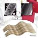 Moresoo Human Hair Extensions Tape in Dark Honey Blonde with Medium Blonde Highlight Tape in Extensions 22 Inch Tape in Real Hair Extensions 20Pcs/50g #16/22 22 Inch 1.#16/22 - Buy Online on GoSupps.com