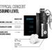 DownBeats Reusable High Fidelity Hearing Protection Ear Plugs - Clear Ear Plugs with Black Case - Ideal for Concerts, Music, and Musicians - Buy Online on GoSupps.com