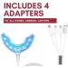 Deluxe Teeth Whitening Pen Kit Made in USA with iLED/LED Technology & Carbamide Peroxide Tooth whitening Gel (22% Whitening Gel) 1 Count (Pack of 1) - Buy Online on GoSupps.com