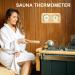 Fukamou Wooden Sauna Thermometer & Hygrometer | Accurate Temperature & Humidity Meter | Essential Sauna Accessories - Buy Online on GoSupps.com