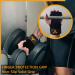 Durable Orange Forest Weightlifting Straps - Double-Layer Leather & Neoprene Wrist Loops for Powerlifting Crossfit & Pull-Ups | Unisex Black Handles - Buy Online on GoSupps.com