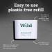 Wild - Mens Natural Refillable Deodorant Starter Kit - Black Case with Fresh Cotton & Sea Salt Ocean Mist & Thunderstorm Scents - Long Lasting Protection - Aluminium Free - Vegan & Eco-Friendly - Buy Online on GoSupps.com