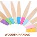 Lalafina 10th Travel Toothbrush | Eco-Friendly Bamboo Portable Soft Toothbrush for Women & Kids | Small Head Design for Easy Packing | Hand-Painted Spray Colors - Buy Online on GoSupps.com