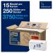 Buy Tork Zigzag Paper Towels Advanced 290163 - 2-Layer Tearproof & Absorbent H3 Folding Towels - 15 x 250 Large White Cloths (1 Pack) - International Shipping Available - Buy Online on GoSupps.com