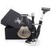 Haryali London Luxury Razor Set for Men Razor Hobel Set for men wet razor 5-blade razor with handle shaving brush set and shaving stand men's razor shaving kit gift for men