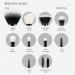 Jessup 10pcs Black Makeup Brush Set - Professional Brushes with Natural Synthetic Hair for Foundation, Blending, Blush, Concealer, Eyeshadow, Eyebrow, Eyeliner - T323 - Buy Online on GoSupps.com