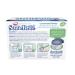SonicBrite Dental Appliance Cleaning Powder Mint Flavor 6-Month Supply Gently Cleans Retainers Dentures Mouth Guards & Night Guards Easy-Mix Concentrate - Buy Online on GoSupps.com