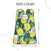 Tropical Leaves Lemon Beard Bib - Summer Fruit Hair Catcher Grooming Cloth for Men | Non-Stick Shaving Apron & Salon Cape Gifts - Buy Online on GoSupps.com