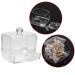 Qtip Holder & Wattbausch Swab Pad Spender | Clear Acrylic Bathroom Organizer for Q-tips Toothpicks & Cotton Pads - Buy Online on GoSupps.com