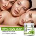 98% Organic Aloe Vera Moisturizer Facial Cream | Anti-Wrinkle & Hydrating for Dry Skin & Acne Scars - Buy Online on GoSupps.com