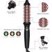 Buy 1.25" Ceramic Tourmaline Ionic Curling Brush - Travel-Friendly Heated Round Brush for Curly Hair | LCD Display | International Shipping - Buy Online on GoSupps.com
