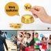 Recordable Custom Dog Speech Training Button - 30 Sec Record - Gold Color - Buy Online on GoSupps.com