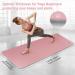 BOBO BANANA Eco-Friendly 1/4 TPE Yoga Mat 72x24 - Non-Slip Exercise Mat for Men & Women - Pink - Buy Online on GoSupps.com