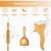 3-Piece Maderotherapy Set - Anti-Cellulite Massage Roller & Gua Sha for Pain Relief | Lymphatic Drainage Massager for Neck Legs Back & Body - Buy Online on GoSupps.com