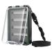 Amaxiu fly box waterproof ABS plastic fly boxes for flying fishing transparent fly fishing accessories fly fishing tools