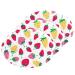 3-Pack Cleaning Kitchen Sponges Oval Colorful Strawberries Kitchen Cellulose Dishwashing Wood Pulp Cotton