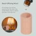 Handmade Essential Oil Diffuser - 15pcs Cylindrical Beech Wood Portable Mini Design with Smooth Surface & Wood Grain - Buy Online on GoSupps.com