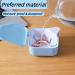 Buy Retainer Storage Box - White Denture Box with Mirror for Travel & Home | Durable & Convenient - Buy Online on GoSupps.com