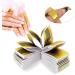 500 Self-Adhesive Nail Stencils for Gel Nails & Extensions - Golden Model Roll - Buy Online on GoSupps.com
