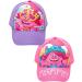 DreamWorks Girls' Trolls 2-Pack Poppy Baseball Caps, Curved Brim Strap Back Hats (4-7) Pink/Purple - Ages 4-7 - Buy Online on GoSupps.com