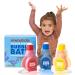 Honeysticks Bain Moussant Enfant (Bleu Rouge Jaune) - Produit Bulle Enfant S r V g tal Non Irritant. Change la Couleur de l Eau et Cr e des Bulles Super Moussantes - S r pour les 1 8 Ans