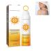 Mikabila (04)150ml Sunscreen SPF 50 Sunscreen for Face and Body Moisturizing Sun Cream for Sensitive Skin UVA&UVB Protection Daily Hydrating Sunscreen Sun Protect & Moisture Sun Cream