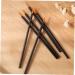 Ipetboom 100pcs Disposable Eyeliner Brush Makeup Girls Cosmetic Brush Artificial Woman Face Brush 9x6.5cm Black - Buy Online on GoSupps.com
