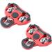 CyclingDeal Look Keo & Garmin Vector Compatible Bike Cleats - Road Bicycle Cleat Set - 6 Degree Float - Buy Online on GoSupps.com