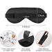 Buy Light Blocking Dachshund Sleep Mask - Skeleton Design with Adjustable Strap | Perfect for Travel Naps & Work - Lightweight Eye Covers for Men & Women - Buy Online on GoSupps.com