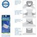 Kedley Foam Neck Collar | Medical Grade Adjustable Neck Brace Support - S/M (Junior) | Ideal for Treating Neck and Spinal Injuries | Comfortable Cervical Collar - Pack of 1 - Buy Online on GoSupps.com