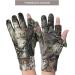 Camo Hunting Gloves - Anti-Slip Full Finger/Fingerless Gloves for Archery & Outdoors - Buy Online on GoSupps.com
