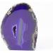 Buy Serafino Genuine Brazilian Agate Geode - Blue Green & Purple Violet | Unique Natural Gemstone Decor for Home & Gifts - Buy Online on GoSupps.com