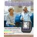 Aleshon Wrist Blood Pressure Monitor with Adjustable Cuff | 3-Color Indicator & Dual Memory | Voice | Large LCD Display | Digital BP Machine - Black - Buy Online on GoSupps.com